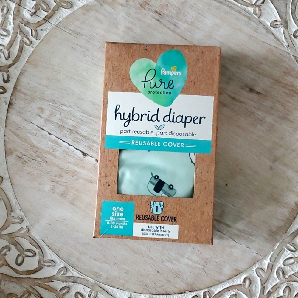 Pampers Pure Hybrid Reusable Cloth Diaper Cover